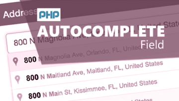 ساخت فیلد Autocomplete با php