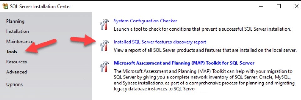 نصب SQL Server