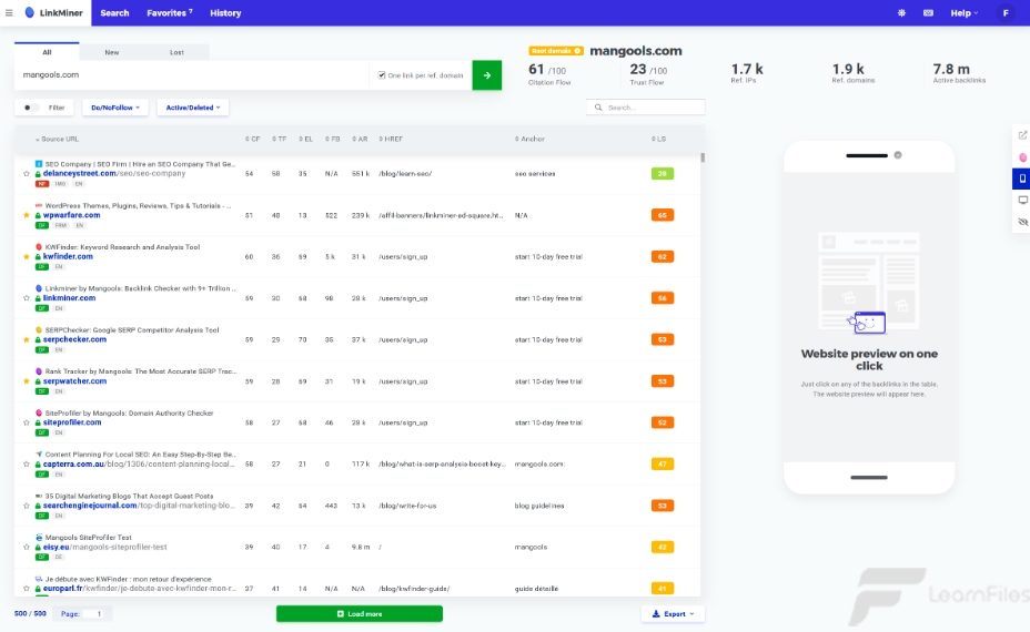 SEO tool