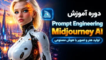 دوره آموزش مهندسی پرامپت Midjourney AI تولید هنر و تصویر با هوش مصنوعی