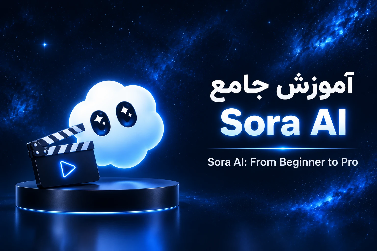 دوره آموزش Sora AI از مبتدی تا حرفه‌ای (sora from beginner to professional)